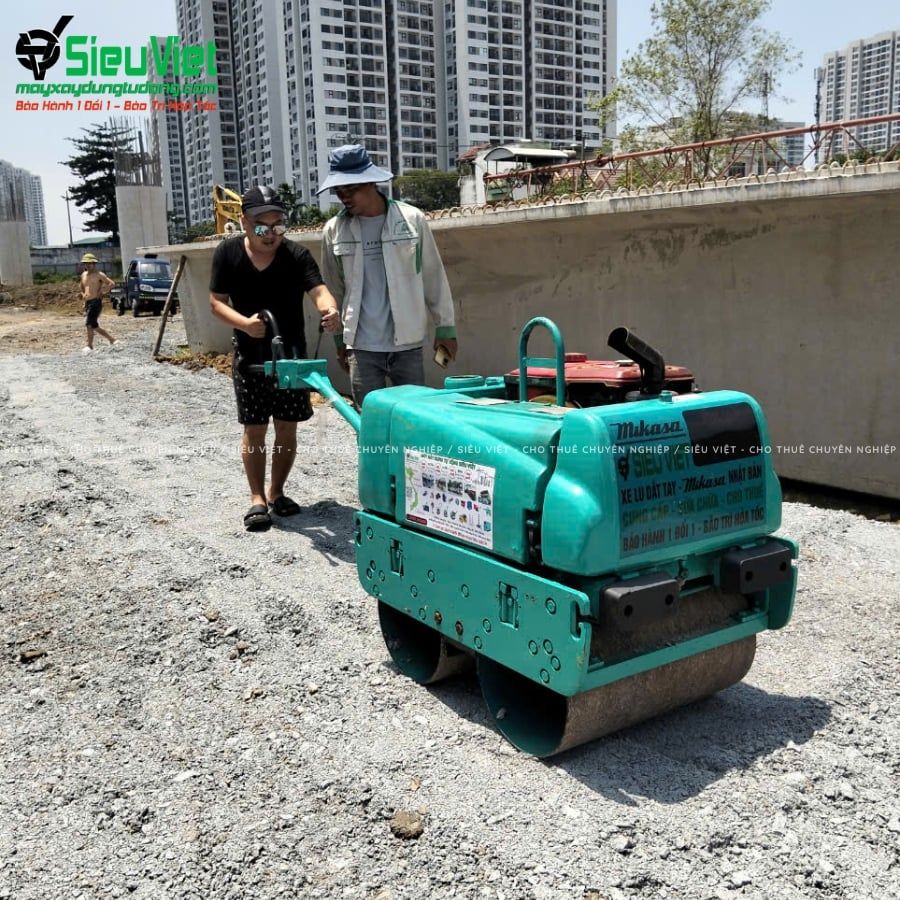 Xe lu dắt tay 590Kg Mikasa MRH500DSA Nhật Bản (R3713)