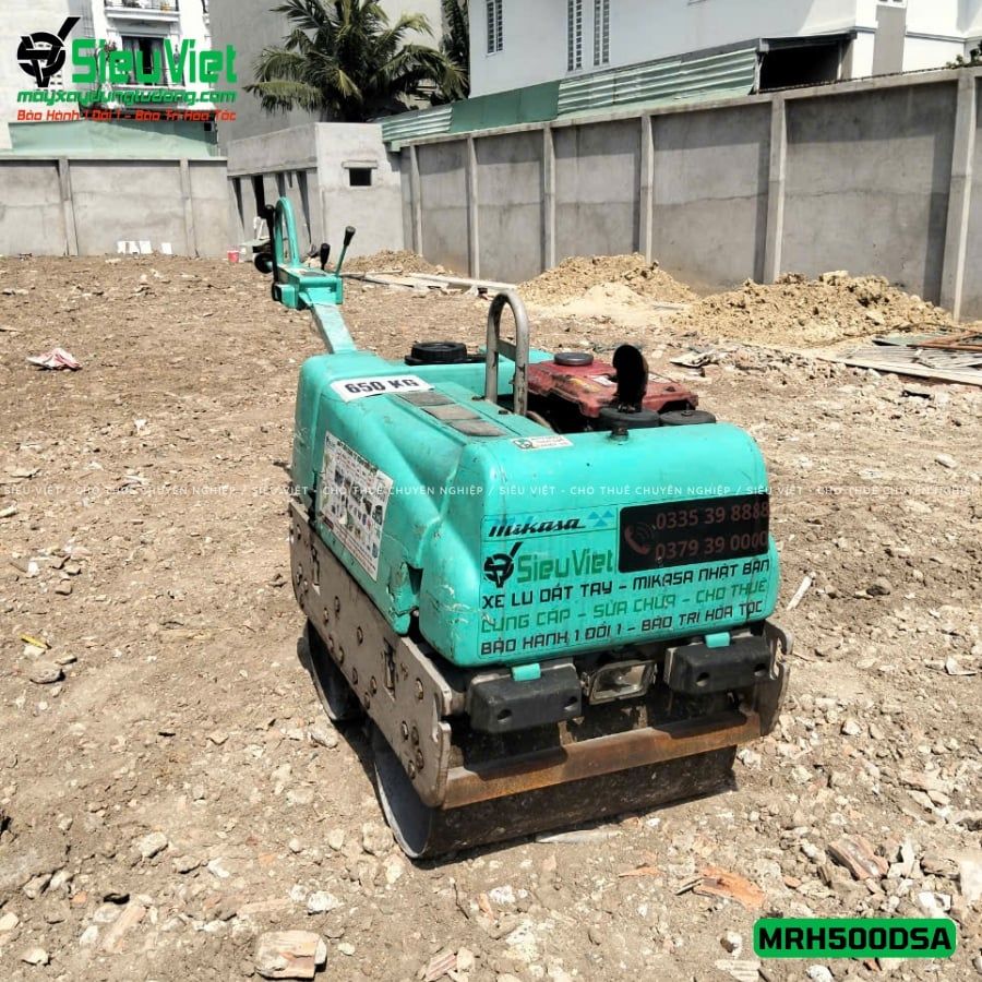Xe lu dắt tay 590Kg Mikasa MRH500DSA Nhật Bản (R3713)
