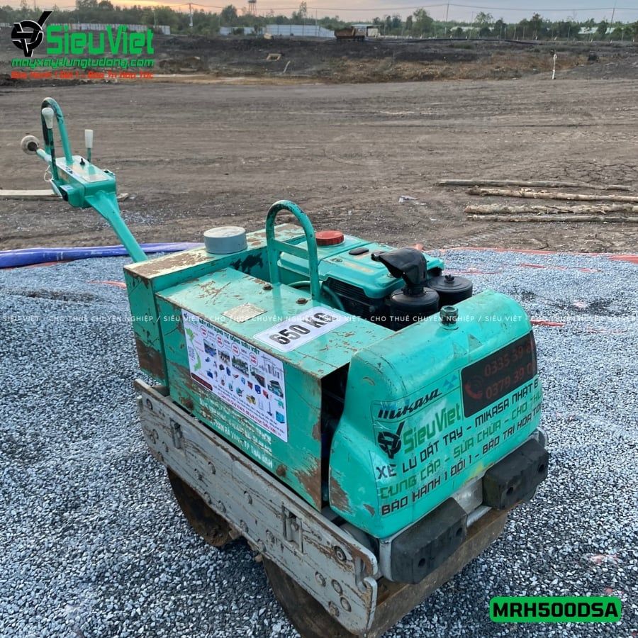 Xe lu dắt tay 590Kg Mikasa MRH500DSA Nhật Bản (R3713)