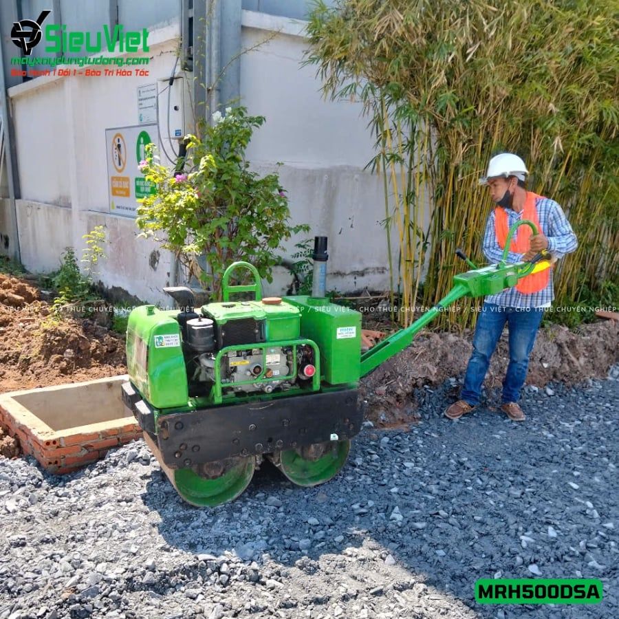 Xe lu dắt tay 590Kg Mikasa MRH500DSA Nhật Bản (R3713)