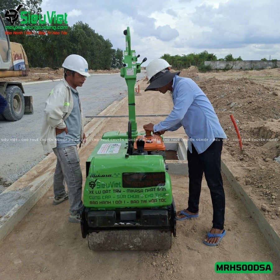 Xe lu dắt tay 590Kg Mikasa MRH500DSA Nhật Bản (R3713)