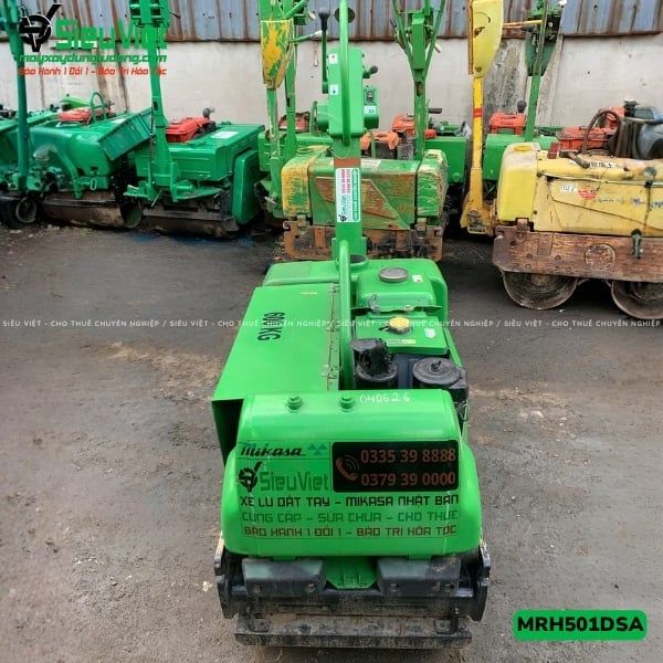 Xe lu rung dắt tay 590Kg Mikasa MRH501DSA Nhật Bản (40626)