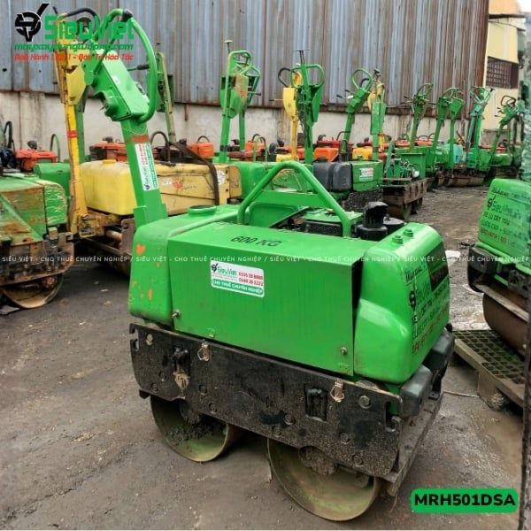 Xe lu rung dắt tay 590Kg Mikasa MRH501DSA Nhật Bản (40626)