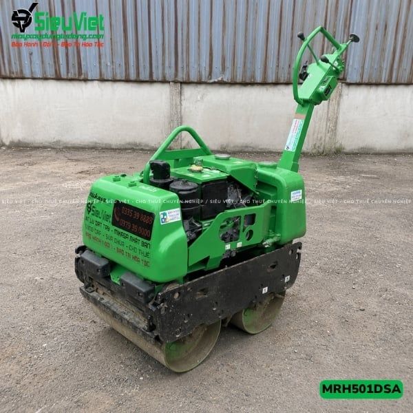 Xe lu rung dắt tay 590Kg Mikasa MRH501DSA Nhật Bản (40626)