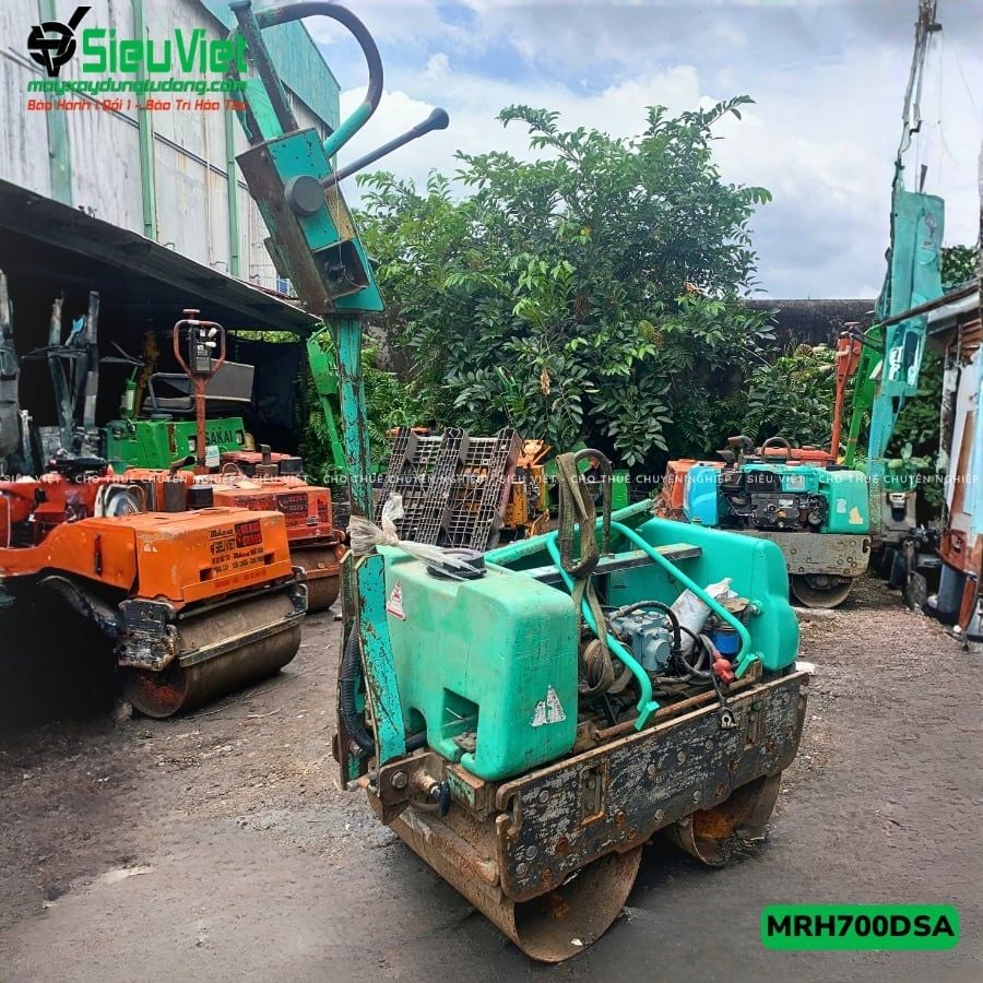 Xe lu rung dắt tay 750Kg Mikasa MRH700DSA Nhật Bản (5026)