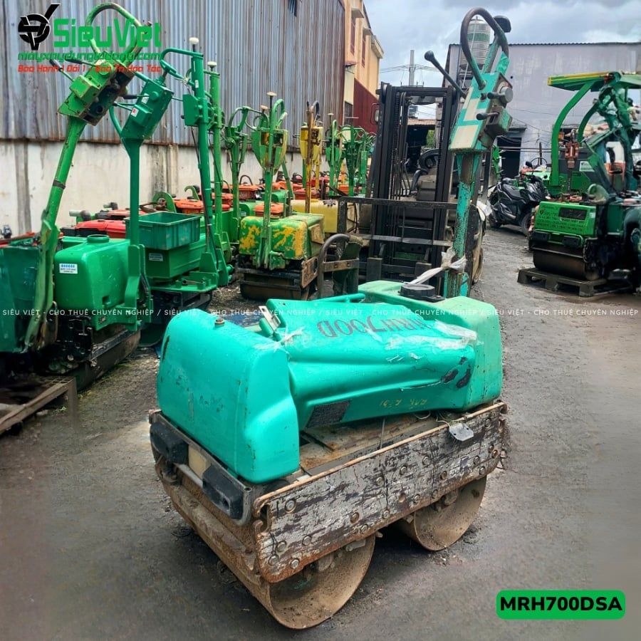 Xe lu rung dắt tay 750Kg Mikasa MRH700DSA Nhật Bản (5026)