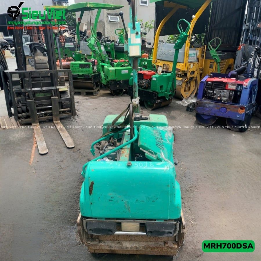 Xe lu rung dắt tay 750Kg Mikasa MRH700DSA Nhật Bản (5026)