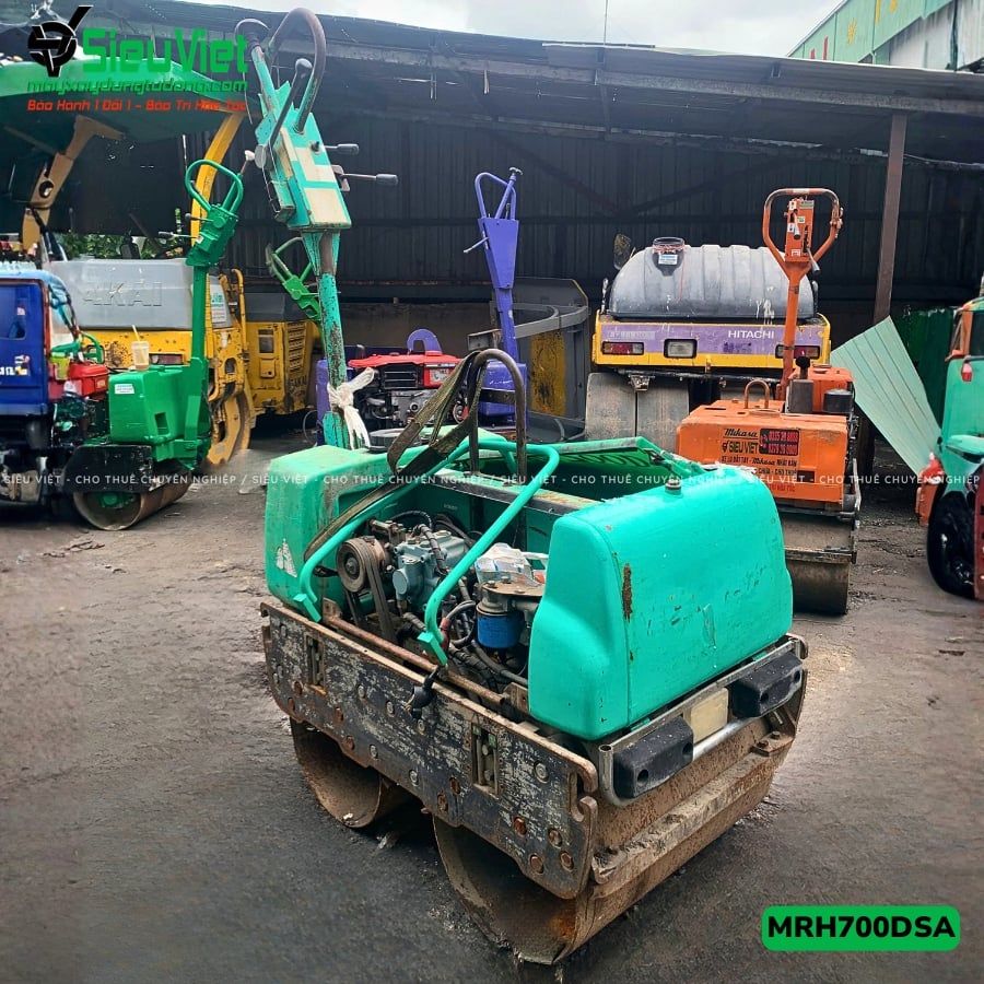 Xe lu rung dắt tay 750Kg Mikasa MRH700DSA Nhật Bản (5026)