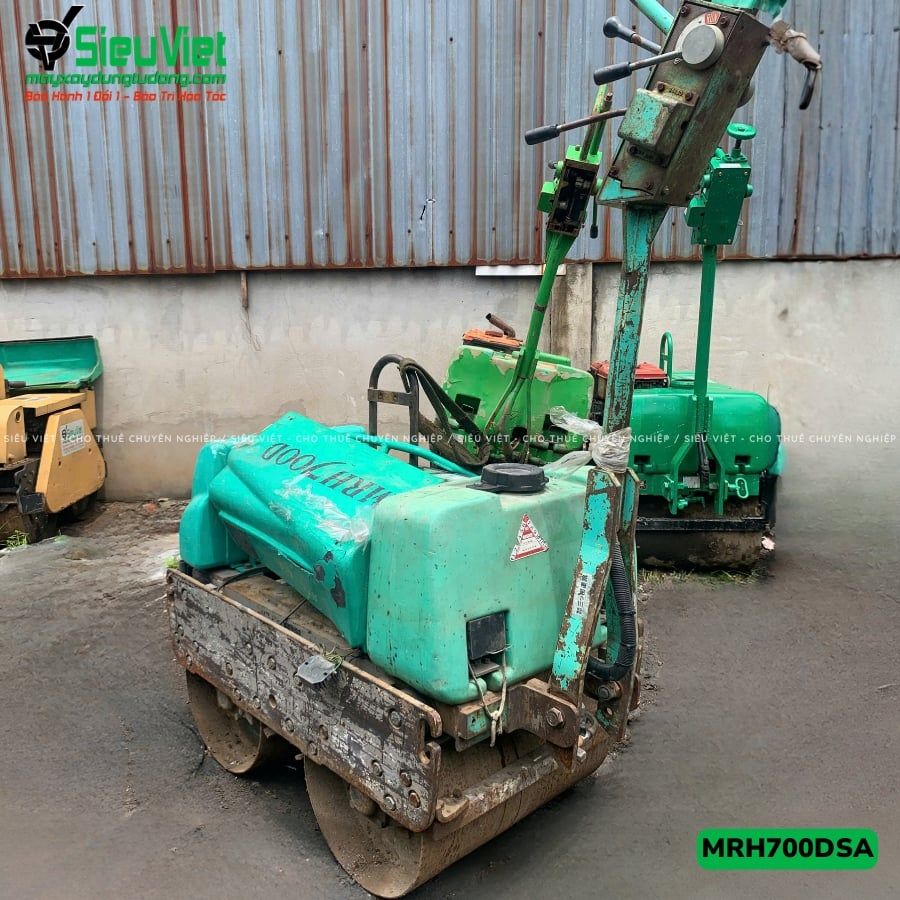 Xe lu rung dắt tay 750Kg Mikasa MRH700DSA Nhật Bản (5026)