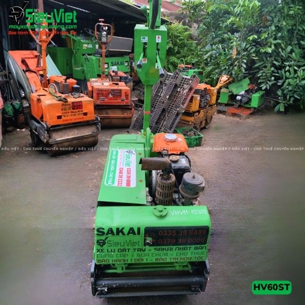 Xe lu rung dắt tay 640kg Sakai HV60ST Nhật Bản (VHV1110309)