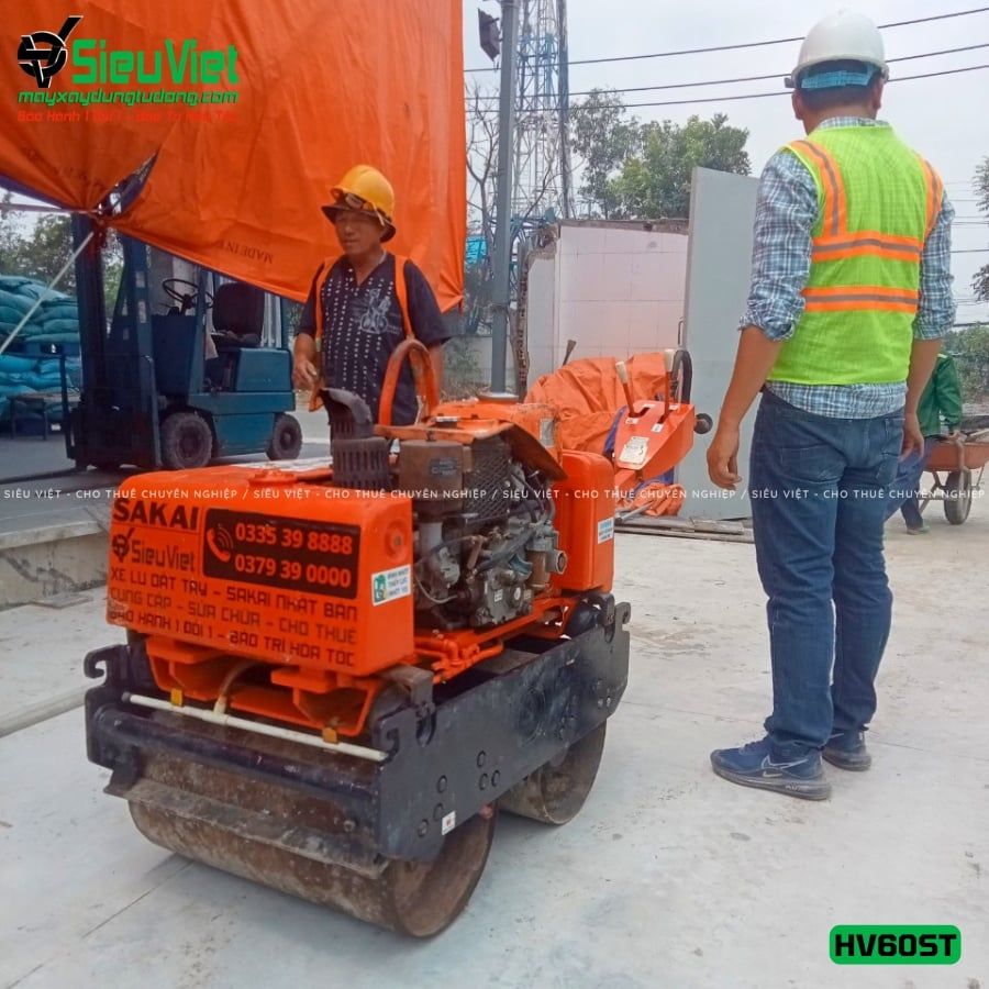 Xe lu dắt tay 640Kg Sakai HV60ST Nhật Bản (VHV1232294)