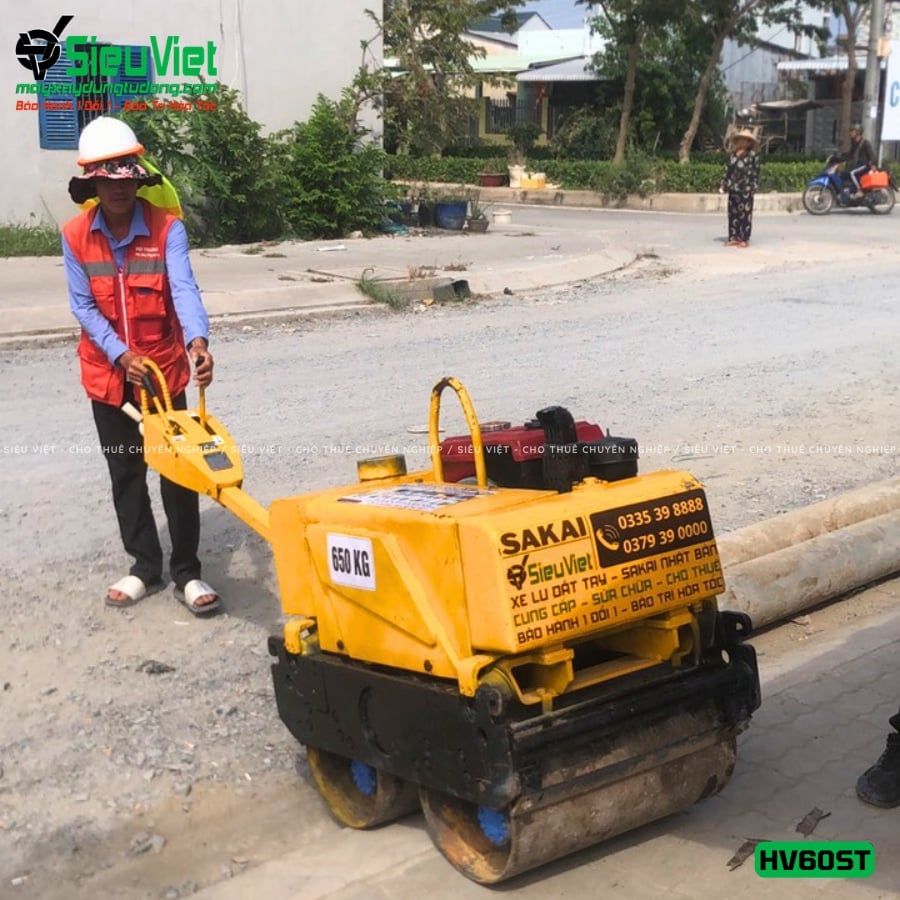 Xe lu dắt tay 640Kg Sakai HV60ST Nhật Bản (VHV1232294)
