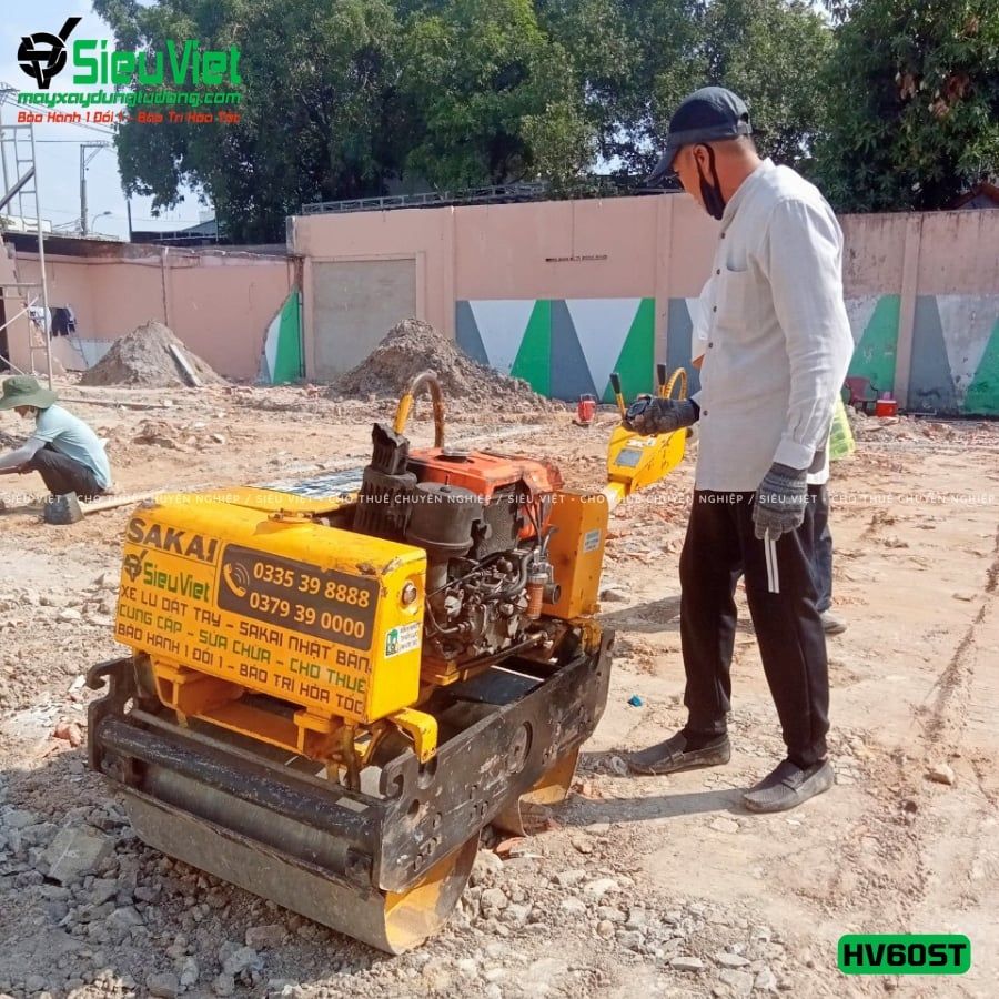 Xe lu dắt tay 640Kg Sakai HV60ST Nhật Bản (VHV1232294)