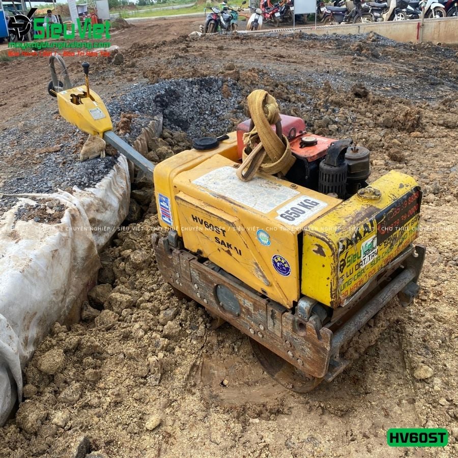 Xe lu rung dắt tay 640Kg Sakai HV60ST Nhật Bản (VHV1235358)