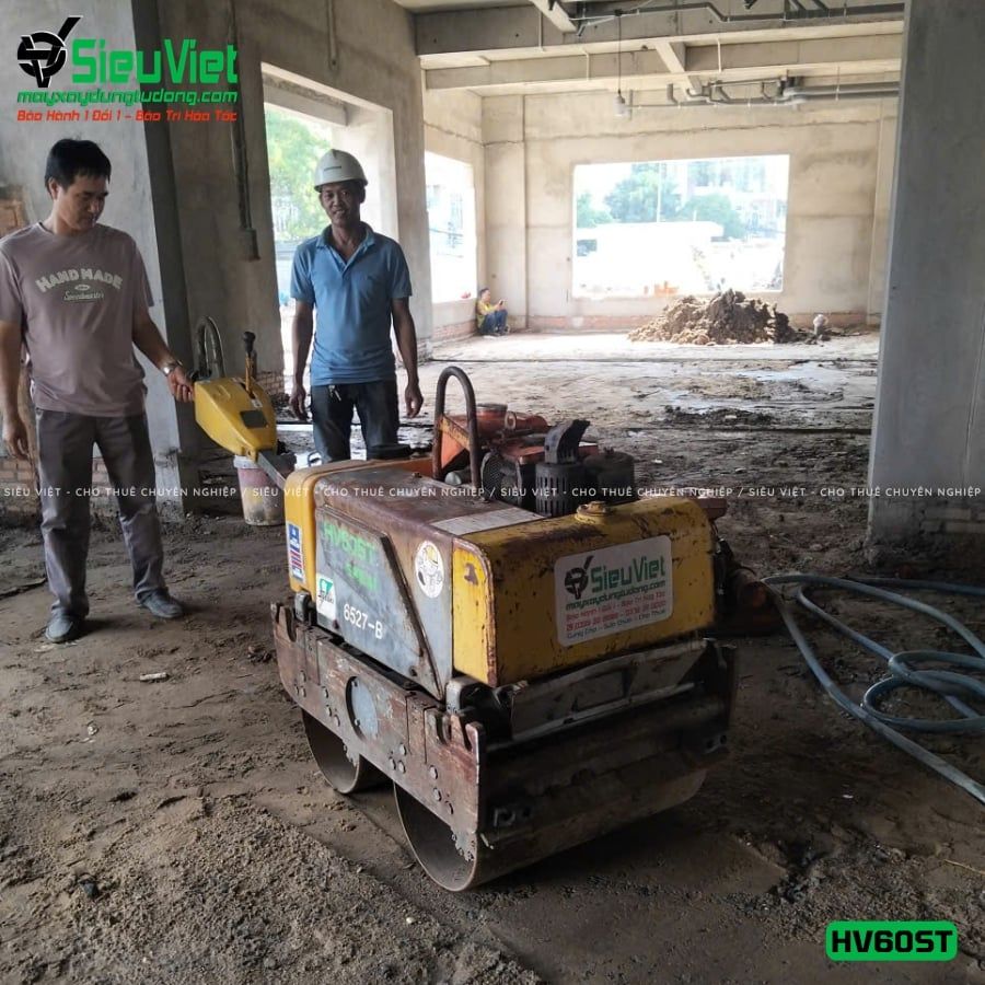 Xe lu rung dắt tay 650Kg Sakai HV60ST Nhật Bản (VHV1230979)
