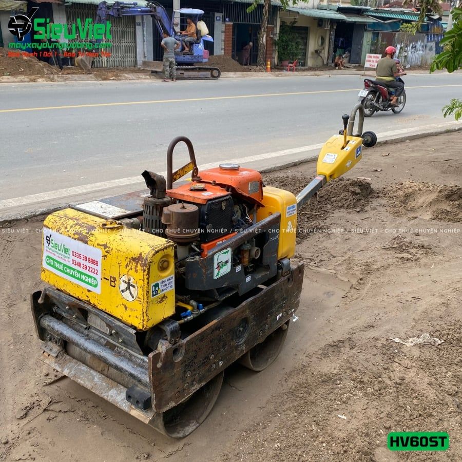 Xe lu rung dắt tay 650Kg Sakai HV60ST Nhật Bản (VHV1230979)