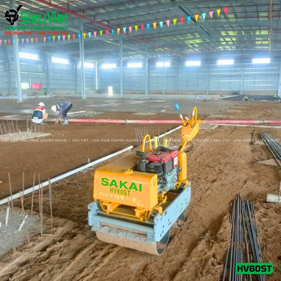 Xe lu dắt tay 640Kg Sakai HV60ST Nhật Bản (VHV1232294)