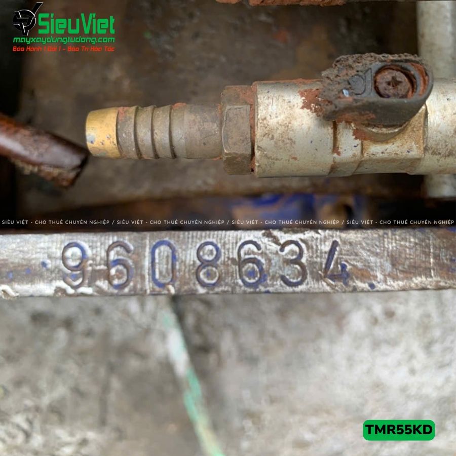 Xe lu rung dắt tay 540Kg Tacom TMR55KD Nhật Bản (9608634)