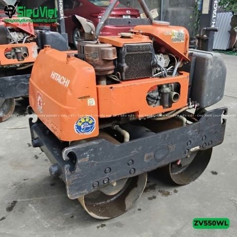 Xe lu rung dắt tay 600Kg Hitachi ZV550WL Nhật Bản (10304)