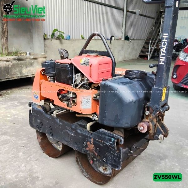 Xe lu rung dắt tay 600Kg Hitachi ZV550WL Nhật Bản (11031)