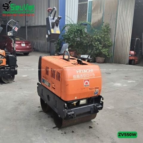 Xe lu rung dắt tay 620Kg Hitachi ZV550W Nhật Bản (11371)