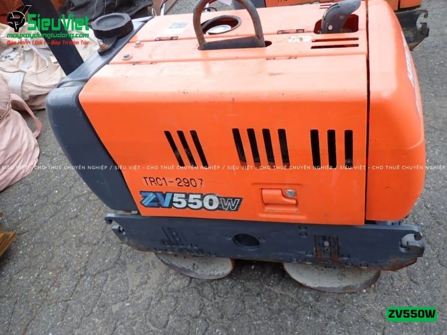 Xe lu rung dắt tay 620Kg Hitachi ZV550W Nhật Bản (11229)