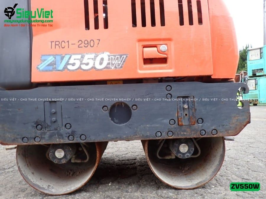 Xe lu rung dắt tay 620Kg Hitachi ZV550W Nhật Bản (11229)