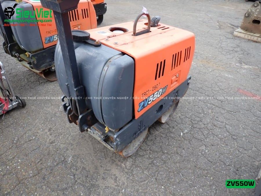 Xe lu rung dắt tay 620Kg Hitachi ZV550W Nhật Bản (11229)