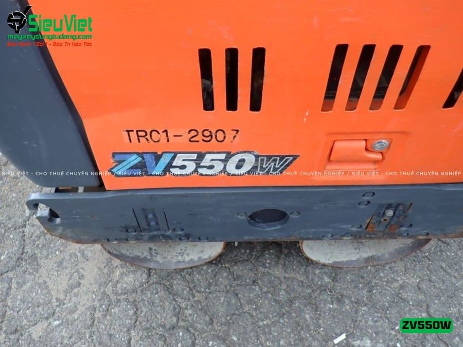 Xe lu rung dắt tay 620Kg Hitachi ZV550W Nhật Bản (11229)