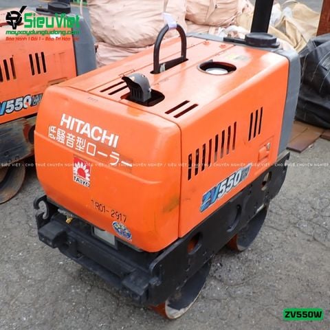 Xe lu rung dắt tay 620Kg Hitachi ZV550W Nhật Bản (11224)