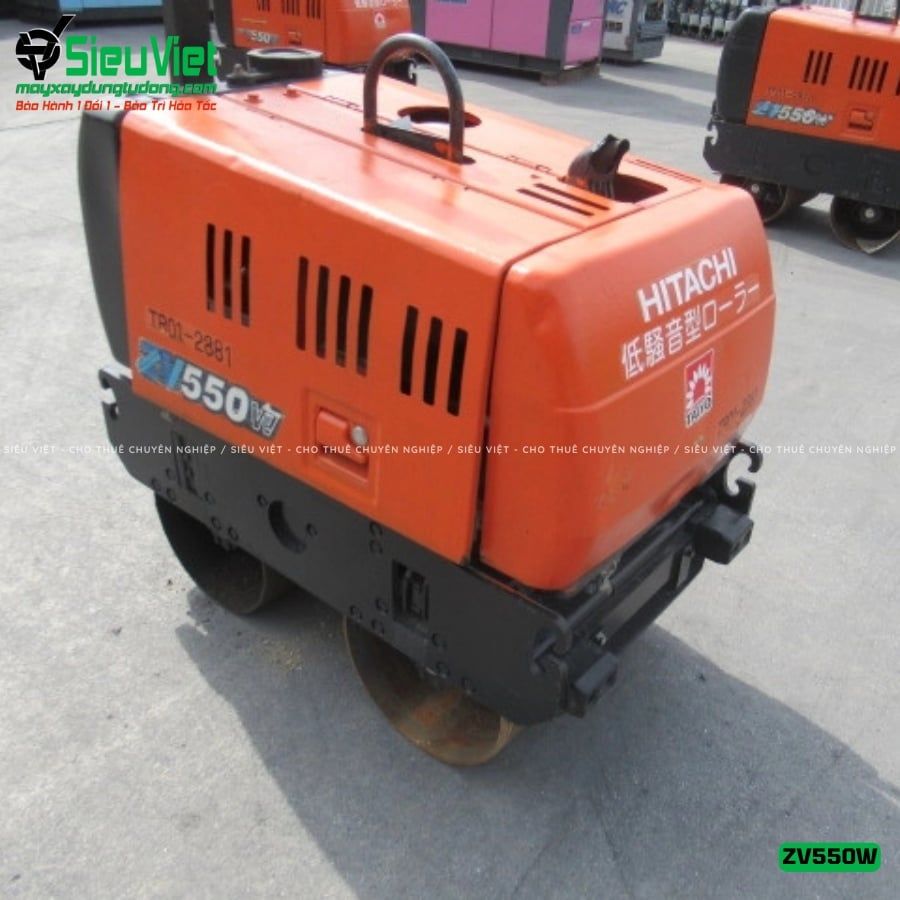 Xe lu rung dắt tay 620Kg Hitachi ZV550W Nhật Bản (11216)