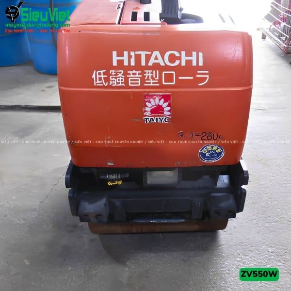 Xe lu rung dắt tay 620Kg Hitachi ZV550W Nhật Bản (11146)