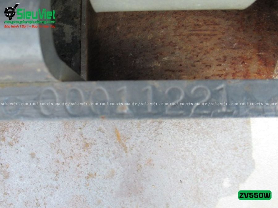 Xe lu rung dắt tay 620Kg Hitachi ZV550W Nhật Bản (11221)
