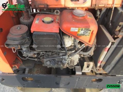 Xe lu rung dắt tay 620Kg Hitachi ZV550W Nhật Bản (10710)