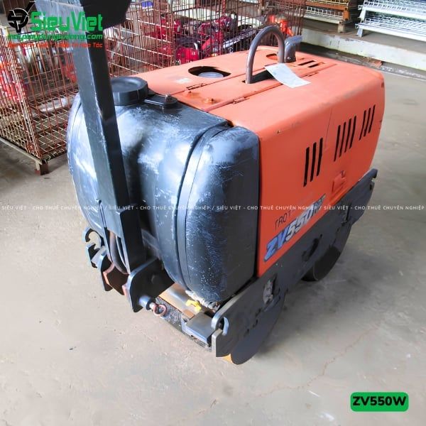 Xe lu rung dắt tay 620Kg Hitachi ZV550W Nhật Bản (11146)