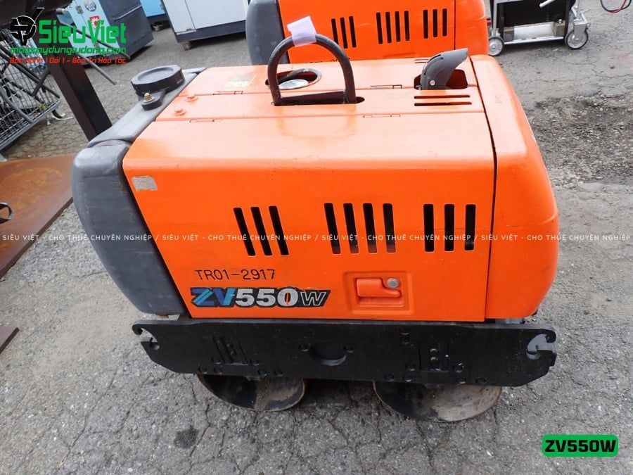 Xe lu rung dắt tay 620Kg Hitachi ZV550W Nhật Bản (11224)