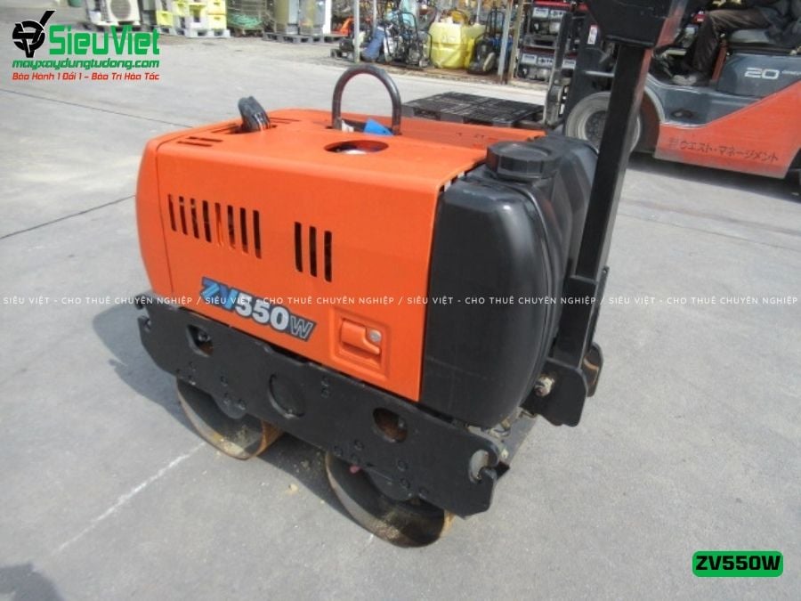 Xe lu rung dắt tay 620Kg Hitachi ZV550W Nhật Bản (11216)