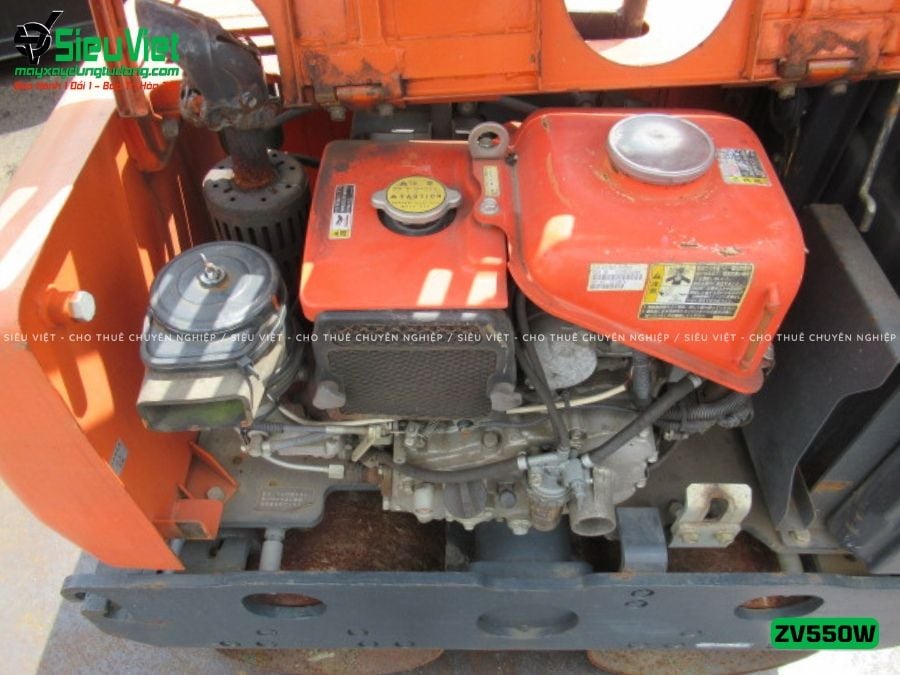 Xe lu rung dắt tay 620Kg Hitachi ZV550W Nhật Bản (11221)