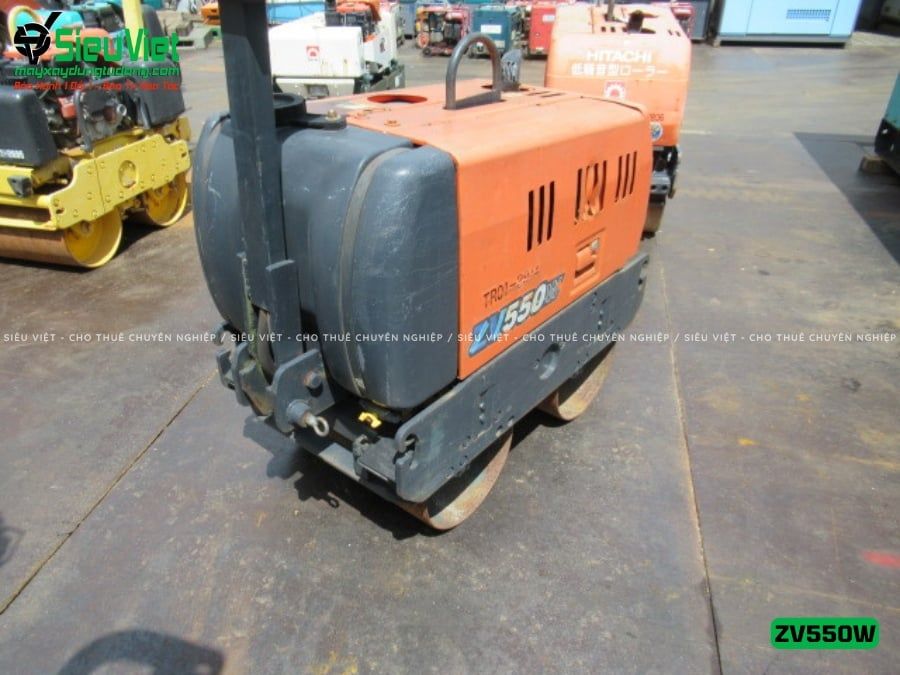 Xe lu rung dắt tay 620Kg Hitachi ZV550W Nhật Bản (11221)