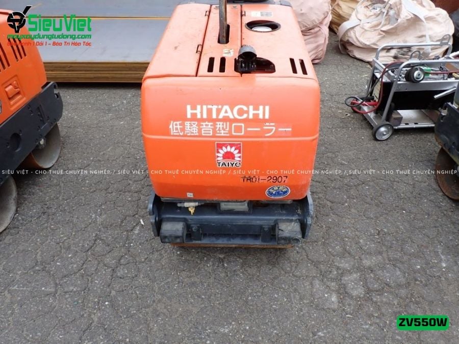 Xe lu rung dắt tay 620Kg Hitachi ZV550W Nhật Bản (11229)
