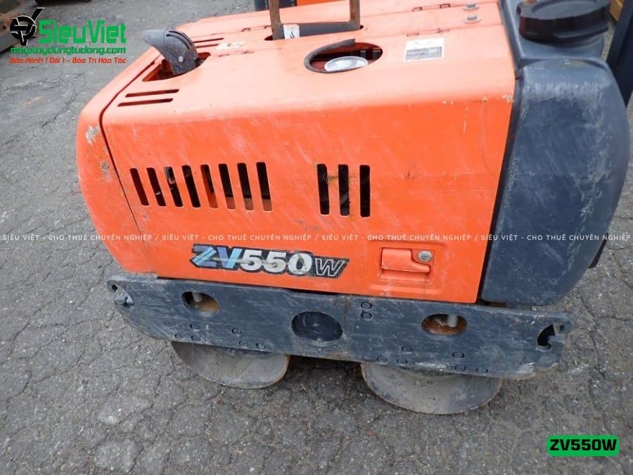 Xe lu rung dắt tay 620Kg Hitachi ZV550W Nhật Bản (11229)