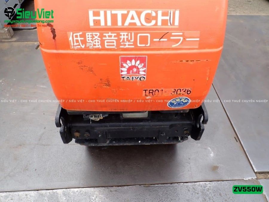 Xe lu rung dắt tay 620Kg Hitachi ZV550W Nhật Bản (11369)