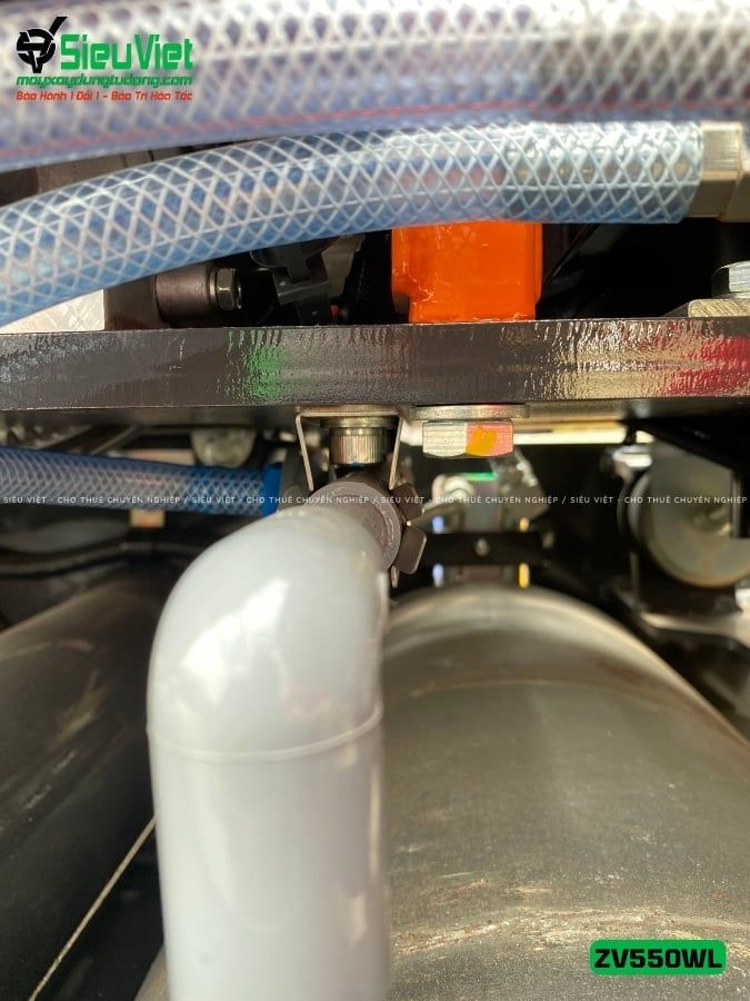Xe lu rung dắt tay 600Kg Hitachi ZV550WL Nhật Bản (11078)