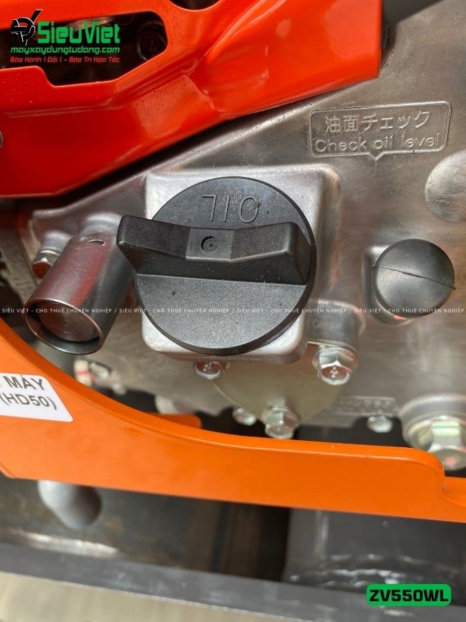 Xe lu rung dắt tay 600Kg Hitachi ZV550WL Nhật Bản (11078)