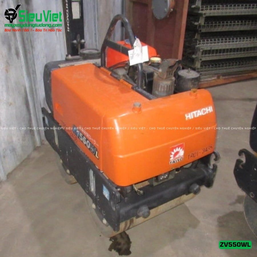 Xe lu rung dắt tay 600Kg Hitachi ZV550WL Nhật Bản (10717)