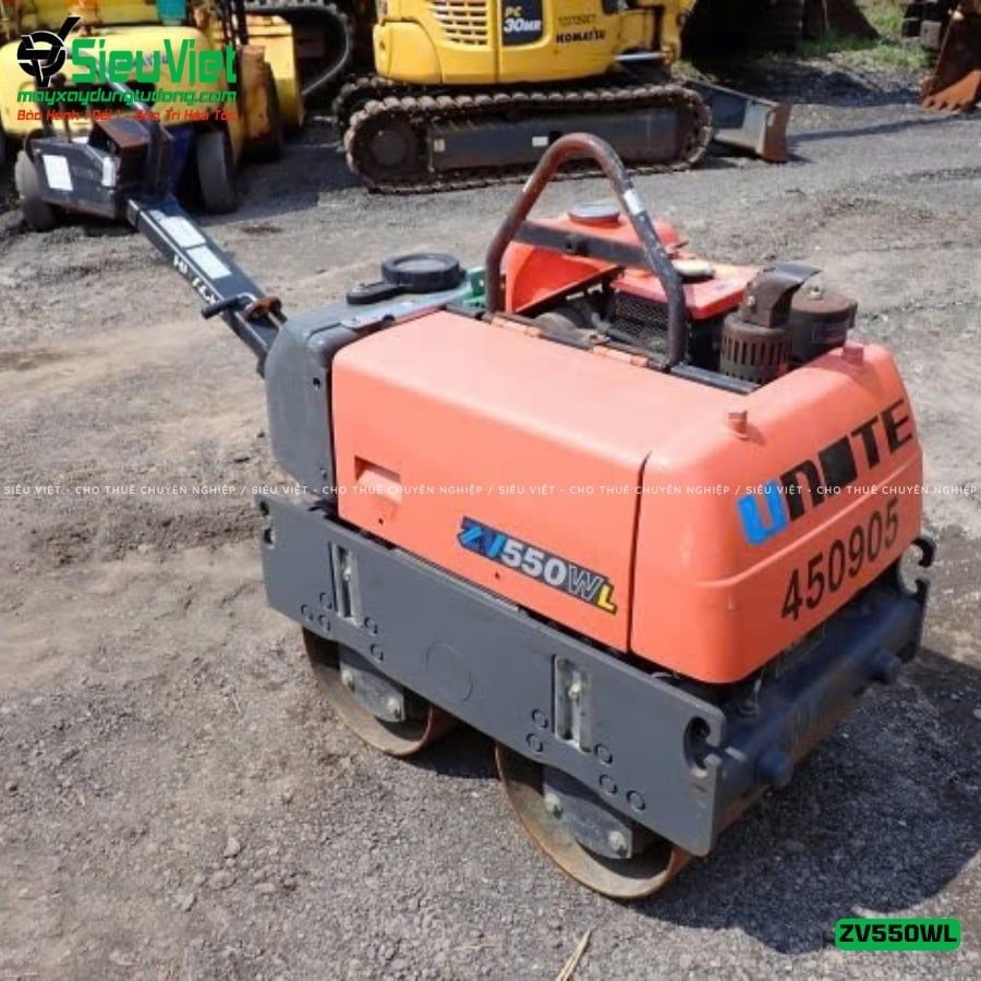 Xe lu rung dắt tay 600Kg Hitachi ZV550WL Nhật Bản (10107)