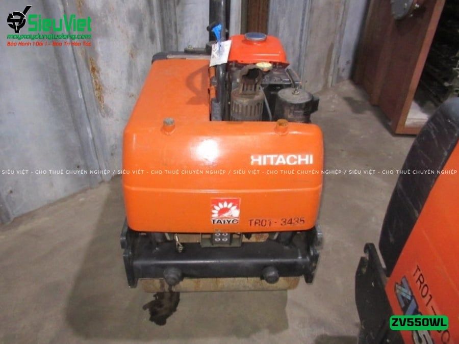 Xe lu rung dắt tay 600Kg Hitachi ZV550WL Nhật Bản (10717)