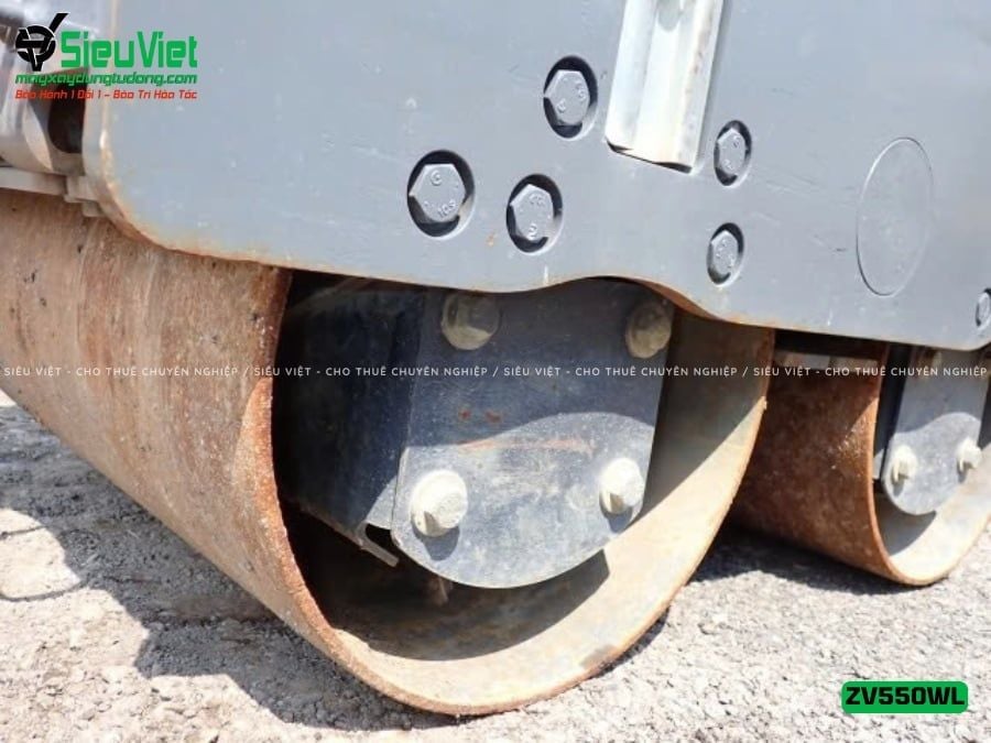 Xe lu rung dắt tay 600Kg Hitachi ZV550WL Nhật Bản (10107)