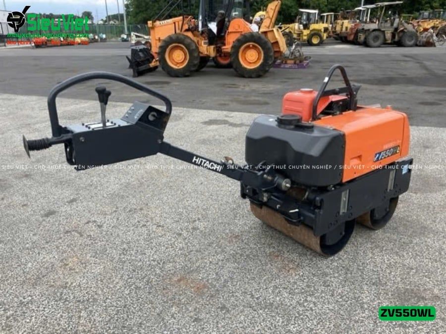 Xe lu rung dắt tay 600Kg Hitachi ZV550WL Nhật Bản (10457)