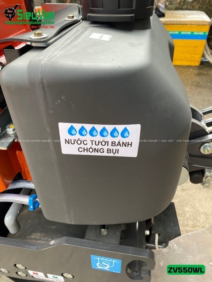 Xe lu rung dắt tay 600Kg Hitachi ZV550WL Nhật Bản (11078)